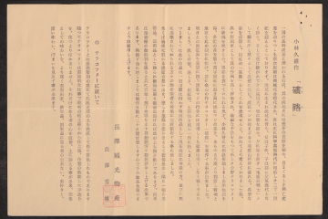 Text in japanischen Schriftzeichen